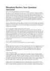 Phosphate Binders-Your Questions Answered
