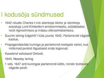 Kodusõda Inglismaal #7