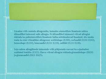 Toiduallergia #17