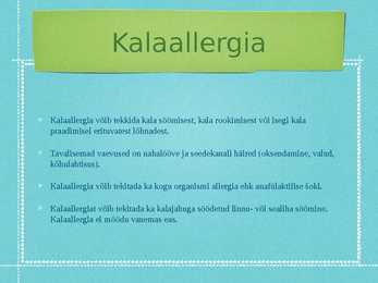 Toiduallergia #10