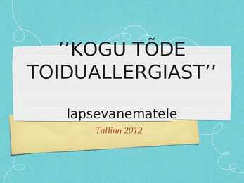 Toiduallergia