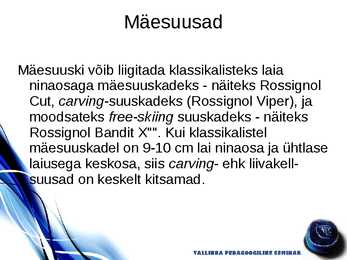 Mäesuusatamine #14