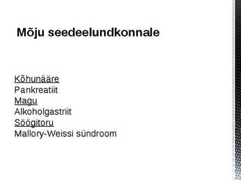Alkoholi mõju seede- ja vereringeelunditele #7