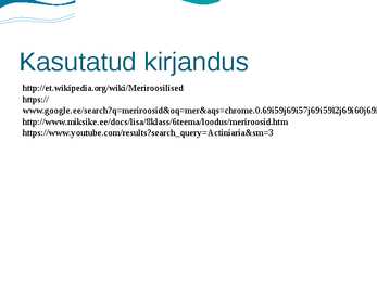 Meriroosid #8