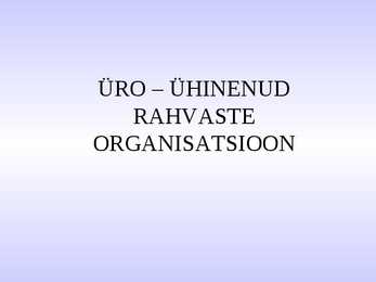 NATO ja rahvusvahelised organisatsioonid #21