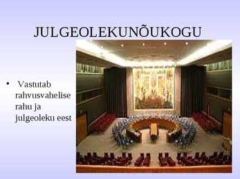 NATO ja rahvusvahelised organisatsioonid #34