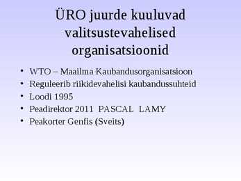 NATO ja rahvusvahelised organisatsioonid #43