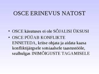 NATO ja rahvusvahelised organisatsioonid #67