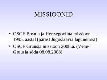 NATO ja rahvusvahelised organisatsioonid #70