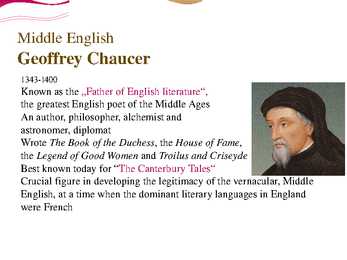 Outstanding figures in British literature #5