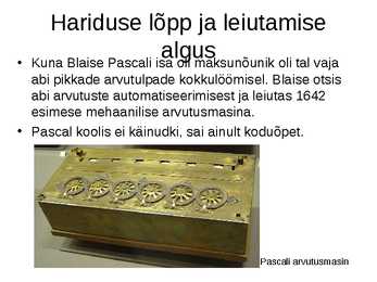 Blaise Pascal #4