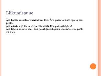 Erivajadustega inimestega suhtlemine #6