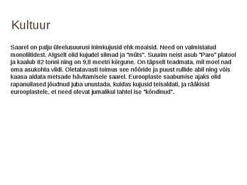 Lihavõttesaar #3