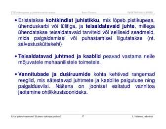 Juhtmed ja kaablid #17