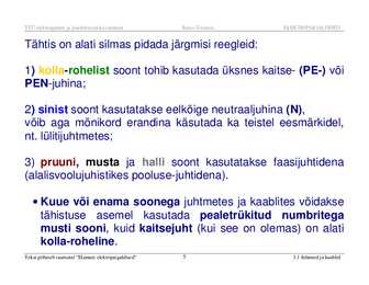 Juhtmed ja kaablid #5