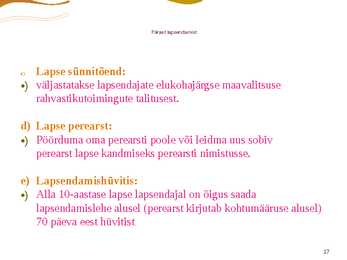 Lapsendamine #17
