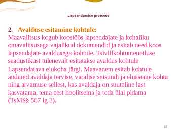 Lapsendamine #10