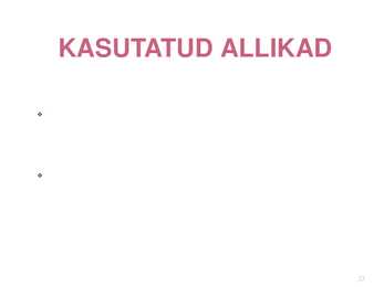 SOTSIAALTEENUSED #23