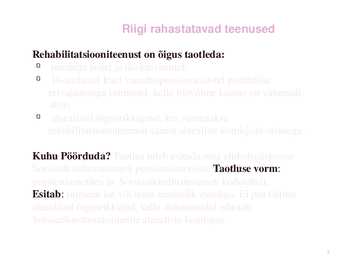 SOTSIAALTEENUSED #5