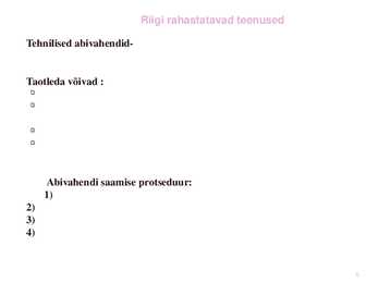 SOTSIAALTEENUSED #6