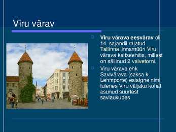 Keskaegne vanalinn #3