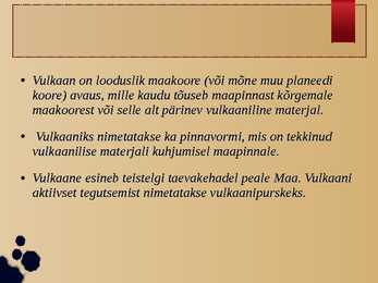 Vulkaanid #2
