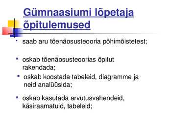 Ettevalmistus matemaatika riigieksamiks #8
