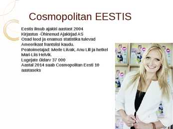 Cosmopolitan esitlus #7