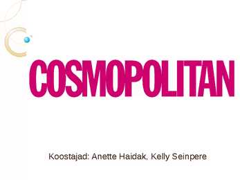 Cosmopolitan esitlus