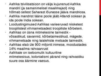 Aafrika tsivilisatsioon #2