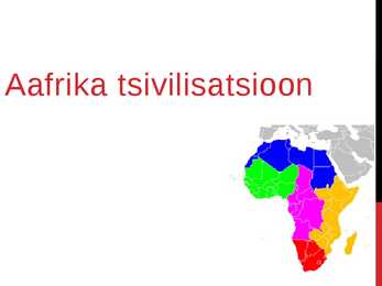 Aafrika tsivilisatsioon
