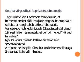 E-õppepäev #5