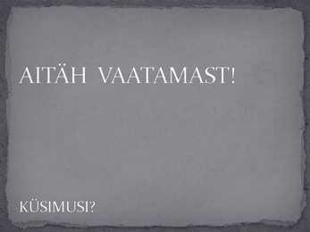 Seened looduses ja inimese elus #17