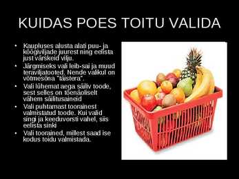 TERVISLIK TOITUMINE #6
