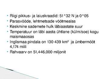 Inglismaa majandus #3
