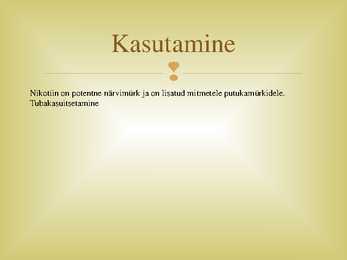 Alkaloidid-Nikotiin #5