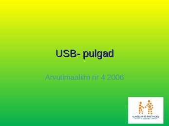 USB- pulgad