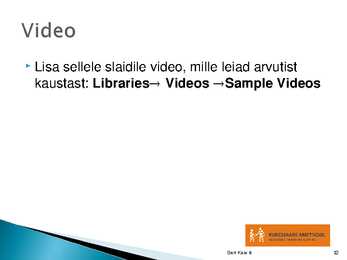 Powerpointi võimalused #12