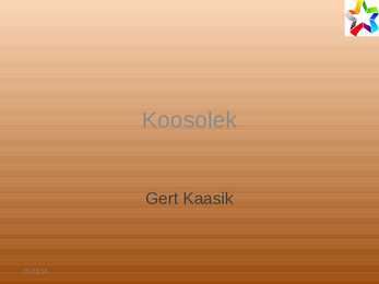 Koosolek
