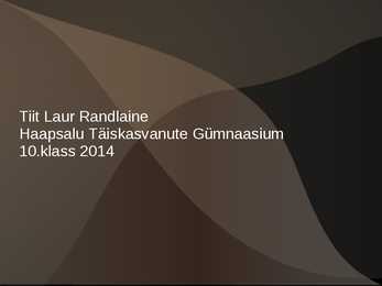 Heiti Talvik #7
