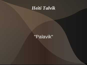 Heiti Talvik
