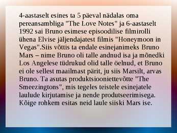Bruno Mars #4