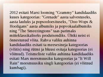 Bruno Mars #7