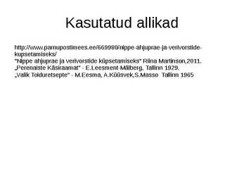 Verivorst #15