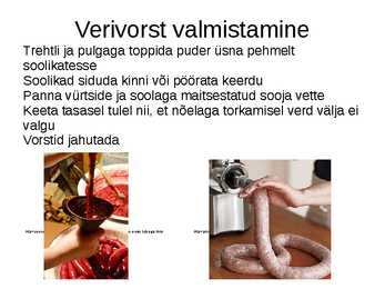 Verivorst #6
