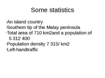 The Republic of Singapore #2