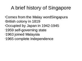 The Republic of Singapore #4