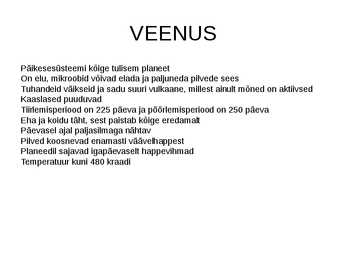 MAA-TÜÜPI PLANEEDID #5