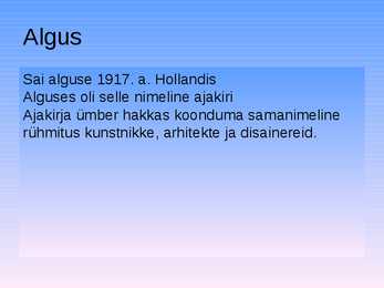De Stijl #2