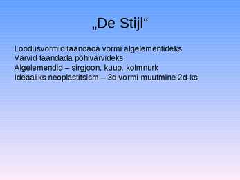 De Stijl #3